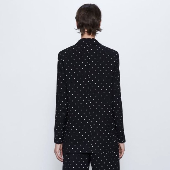 𝗡𝗪𝗧 𝗭𝗮𝗿𝗮 • Polka Dot Blazer - Picture 9 of 16